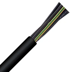 Fast Shipping 1123437 - LAPP ÖLFLEX® CLASSIC 130 H BK Flexible Power and Control Cable - Unshielded - 10 AWG 3 Conductors - Black