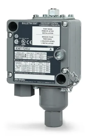Allen-Bradley 836T-T253J Pressure Switch Holiday Sale
