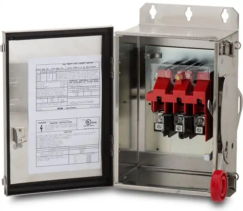 Place Order Eaton/Cutler-Hammer DH362UWK Heavy Duty Safety Switch