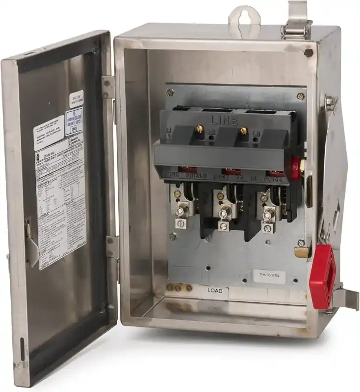 Trending General Electric THN3362SS Heavy Duty Safety Switch