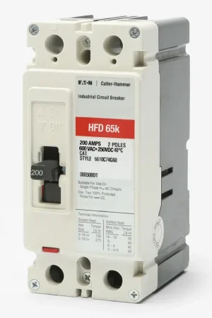 Big Sale Eaton / Cutler-Hammer HFD2200L - 200A 2 Pole Molded Case Circuit Breaker