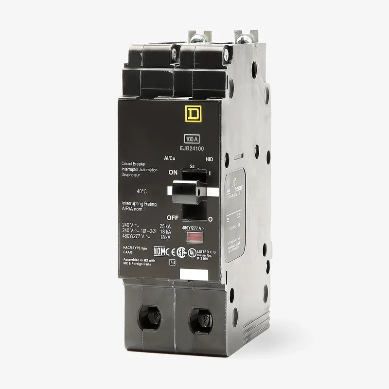 Genuine Square D EJB24100 - 100A 2 Pole Miniature Circuit Breaker