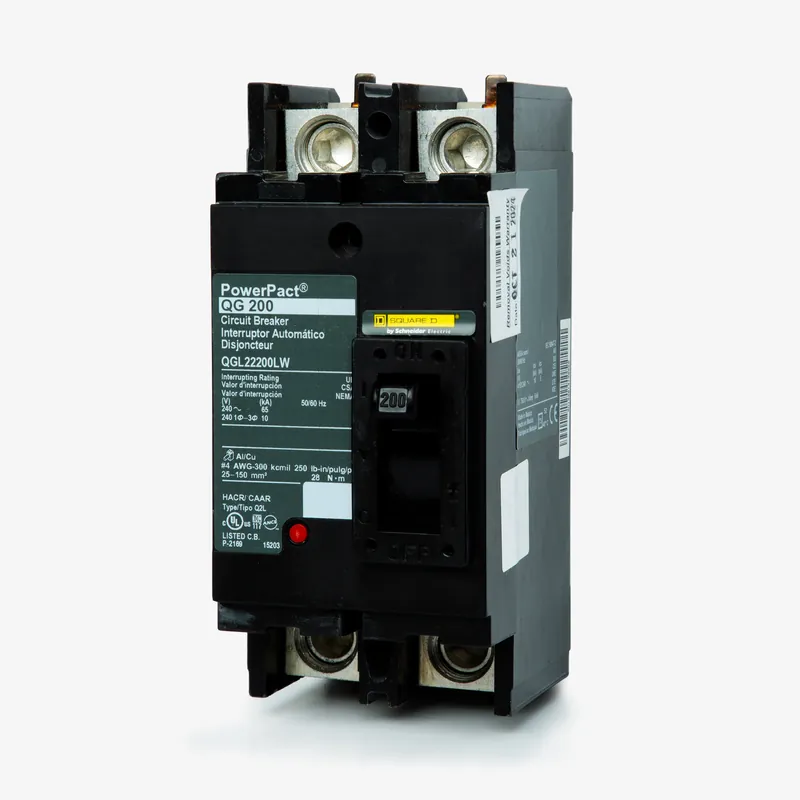 Flash Sale Square D QGL22200LW - 200A 2 Pole Molded Case Circuit Breaker