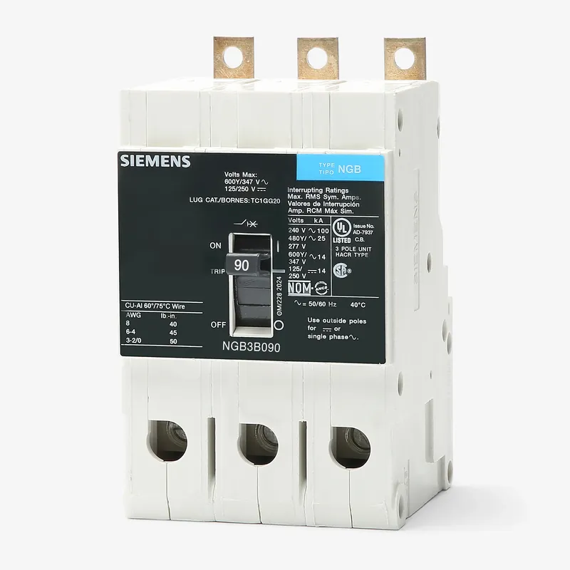 Siemens NGB3B090B - 90A 3 Pole Molded Case Circuit Breaker Weekend Sale