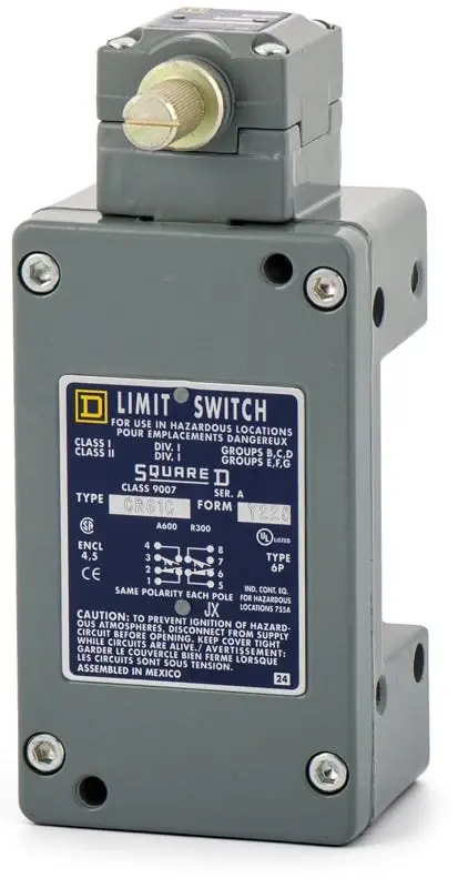 Trusted Brand Square D 9007CR61CY225 Limit Switch