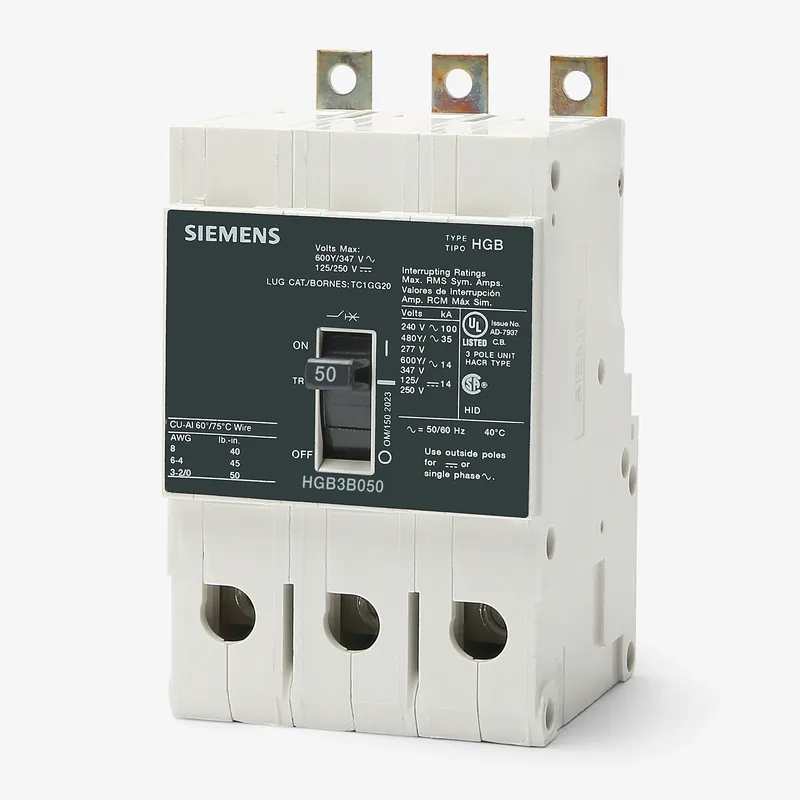Limited Time SIEMENS HGB3B050B 3 POLE CIRCUIT BREAKER