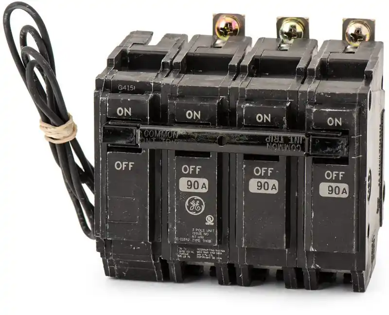 Crafted ABB / General Electric THQB32090ST1 - 90A 3 Pole Molded Case Circuit Breaker