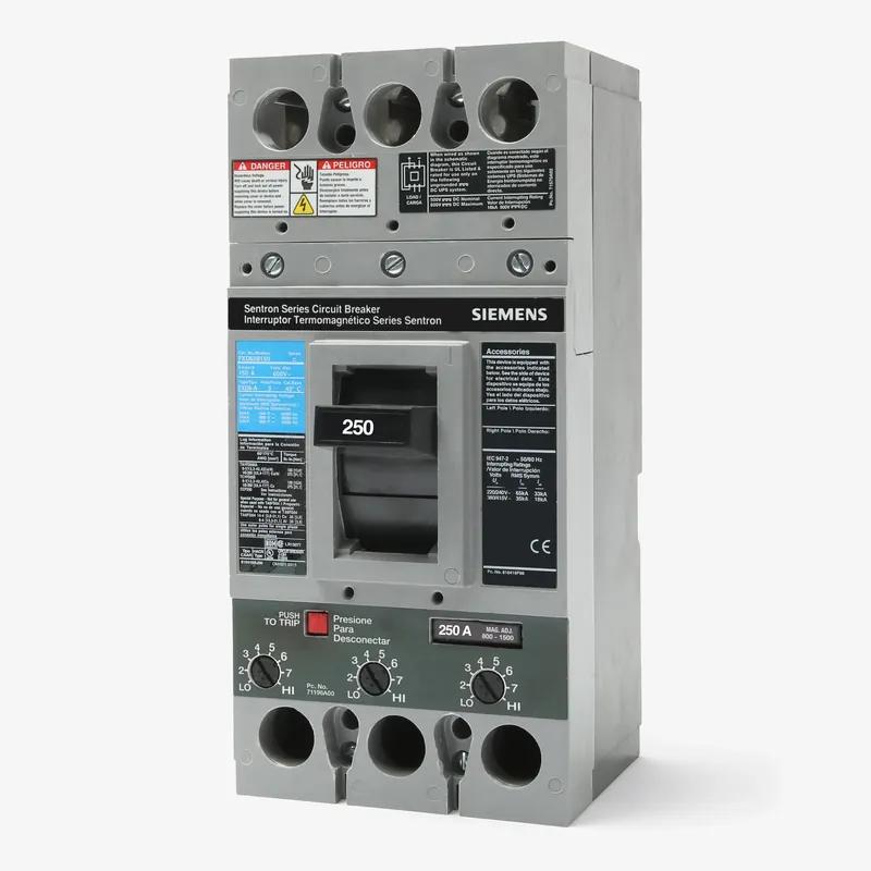 Price Drop Siemens FXD63B250 - 250A 3 Pole Molded Case Circuit Breaker