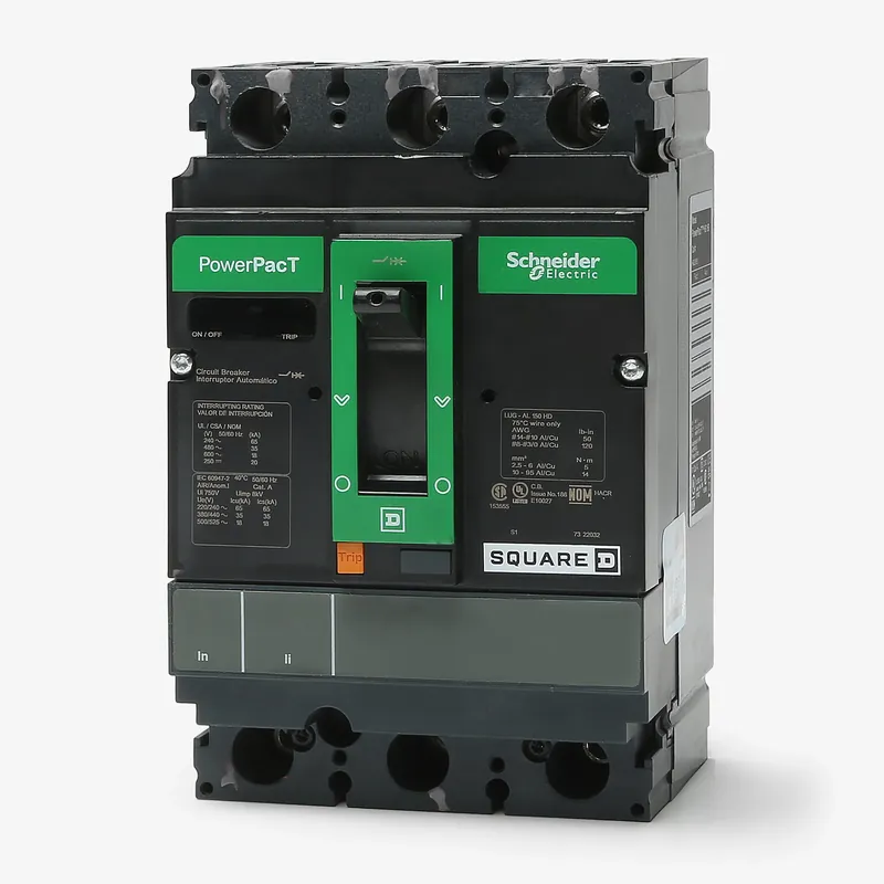 Big Sale Square D HDL36050 - 50A 3 Pole Molded Case Circuit Breaker