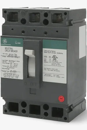 ABB / General Electric TEB132080WL - 80A 3 Pole Molded Case Circuit Breaker Budget