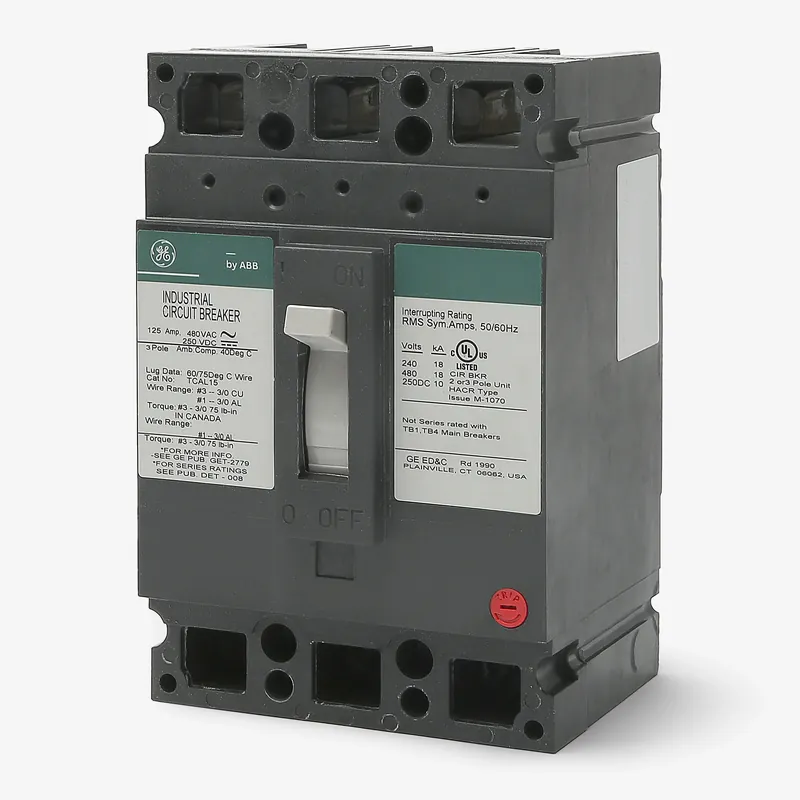 ABB / General Electric TEB132080WL - 80A 3 Pole Molded Case Circuit Breaker Budget