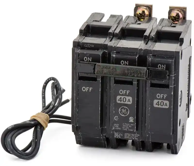 High Quality ABB / General Electric THQB2140ST1 - 40A 2 Pole Miniature Circuit Breaker