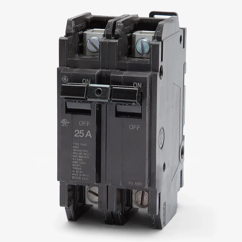 Low Price ABB / General Electric THQC2125 - 25A 2 Pole Molded Case Circuit Breaker