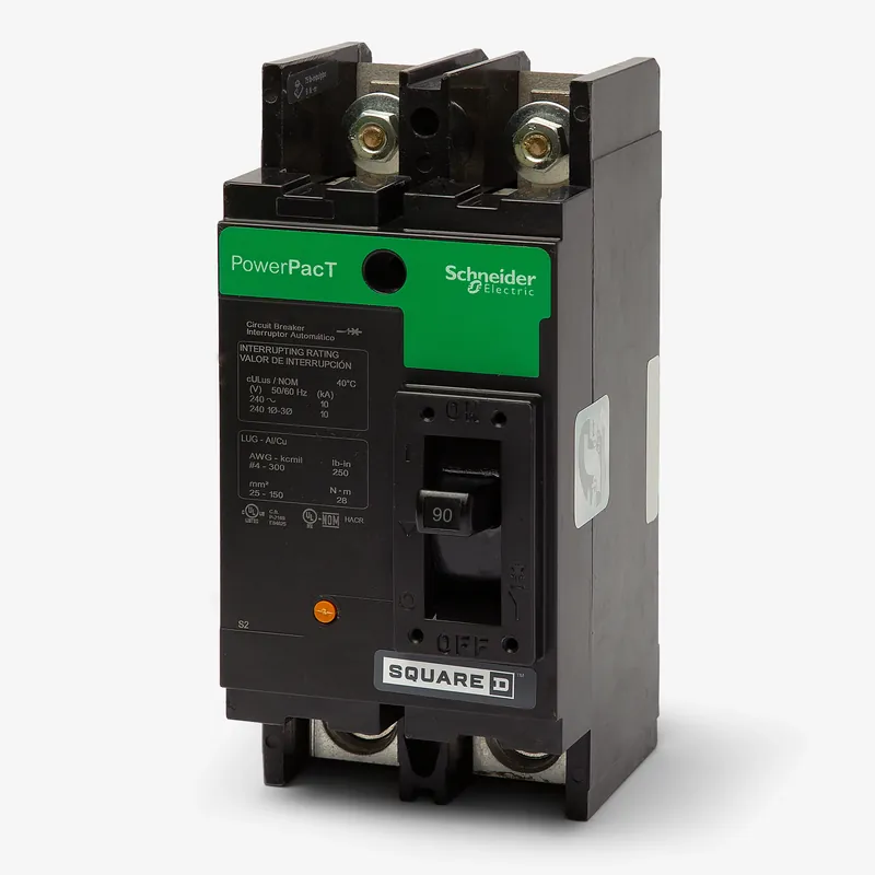 Reduced Price Square D QGP22090TM - 90A 2 Pole Molded Case Circuit Breaker