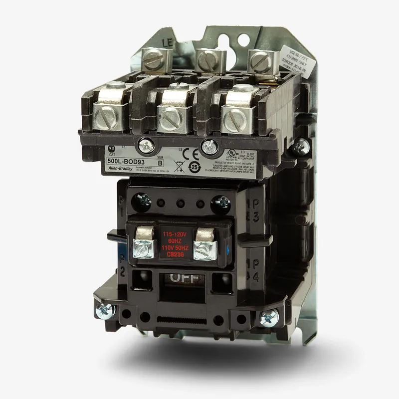 Buy Direct Allen Bradley 500L-BOD93 Contactor