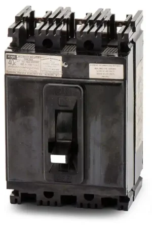 Mega Sale Federal Pacific NEF435060 - 60A 3 Pole Molded Case Circuit Breaker