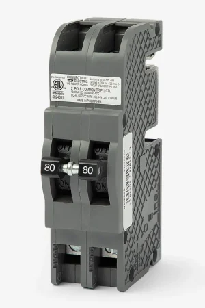 Zinsco UBIZ280 - 80A 2 Pole Miniature Circuit Breaker Budget