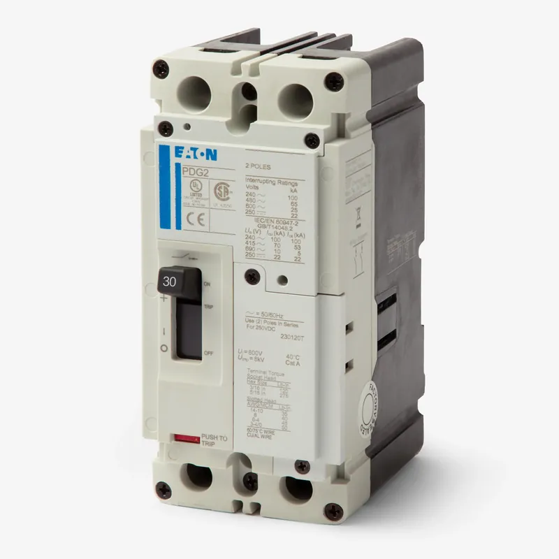 Premium Eaton / Cutler-Hammer PDG22M0030TFFL - 30A 2 Pole Molded Case Circuit Breaker