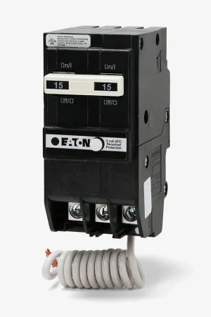 Direct From Factory Eaton / Cutler-Hammer BRN215GF - 15A GFCI Miniature Circuit Breaker