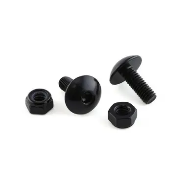 Aluminium Number Plate Kit 2 Bolts Certified