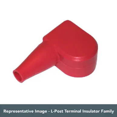 Top Pick 433R5F14 VTE - Black FR70 L-Post Terminal Insulator