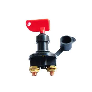Must Have BD1-DC Switch Components – 300A Battery Disconnect w/ Removable Key OFF-ON