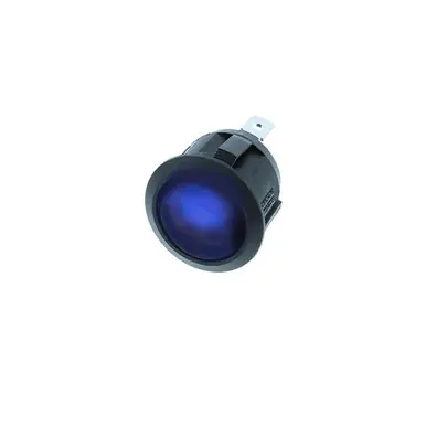 RA1-1A-DC-2-UL Switch Components – Round Rocker 3P SPST OFF-ON Blue LED Last Chance