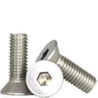 5-40 x 3/4" Flat Head Socket Cap Screws, Non-Standard, 18-8 Stainless Steel A2, Coarse (UNC), Qty 100 Reduced Price