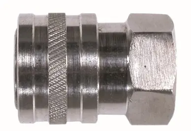Midland Metal 86036SS Quick Disconnect Straight Through Coupler, 3/8 in, FPT Factory Price
