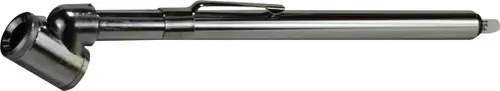 Fan Favorite Midland Metal 320023 Dual Angle Foot Tire Gauge, 2 psi Scale Increment, 20 to 120 psi Pressure, FPT