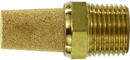 Midland Metal 300021 Muffler, 1/8 in Nominal, MPT, Bronze Flash Sale
