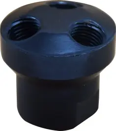 Hassle-Free Returns Midland Metal 320120 Air Manifold, 1 -Inlet, 3 -Outlet, 1/4 in Inlet, 1/4 in Outlet, FPT, Aluminum