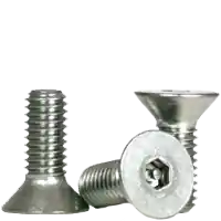 In Demand 10-32 x 1 1/2" Flat Head Socket Cap Screws, Tamper-Resistant, 18-8 Stainless Steel, Partial Thread, Fine (UNF), Qty 100