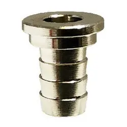 Same Day Shipping Midland Metal 34710 Tailpiece, 3/16 in Barbed x 1/4 in Swivel, Brass, Nickel-Plated
