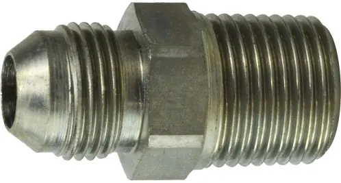 Midland Metal 7000128 Adapter, 3/4 in MJIC x 1/2 in Male BSPT, Steel Direct From Factory