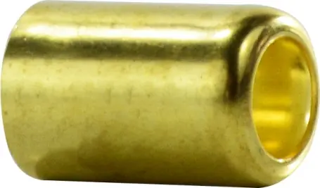 Professional Grade Midland Metal 32545 Smooth Hose Ferrule, 1 in Nominal, Compression, Brass