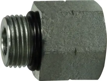 Holiday Sale Midland Metal 6410O88 Reducer/Expander, 3/4 in Male ORB x 3/4 in Female ORB, Steel