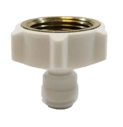 Midland Metal 20954P Adapter, 1/4 in Push-In x 3/4 in Female BSP, Plastic Save Now