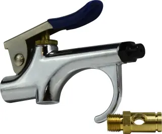 Crafted Midland Metal 320055 Compact Blow Gun with Standard Tip, 1/4 in Inlet, 1/8 in Outlet, 150 psi Output