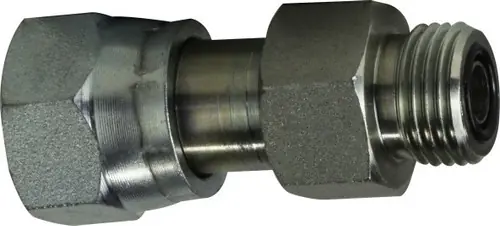 Midland Metal FSO240684 Connector, 13/16 in Female ORFS x 9/16 in Male ORFS, Steel Top Pick