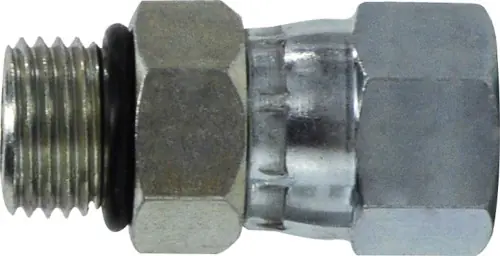 Midland Metal 6402O1010 Swivel Adapter, 5/8 in Male ORB x 5/8 in 37 deg JIC, Steel Genuine