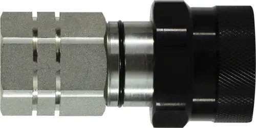 Buy Direct Midland Metal LSQ-VEP Series LSQVEP1SF Flat Face Thread Lock Quick Coupler, 1 in FNPT x 1 in FNPT, Steel