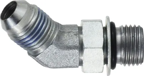 Exclusive Offer Midland Metal 6802NWO2016 45 deg Elbow, 1-1/4 in MJIC x 1 in Male ORB, Steel