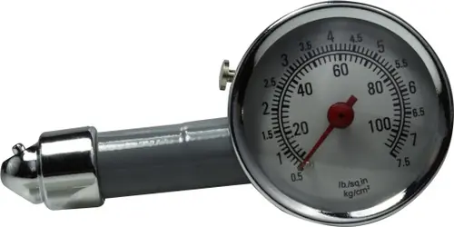 Midland Metal 320410 1-Piece Dial Tire Gauge, Threaded Professional Grade