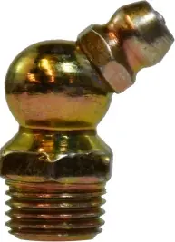 Midland Metal 36182 45 deg Ball Check, 45 deg, M10 x 1 Thread, Metric Thread, 11 mm Hex, Steel, 21 mm OAL While Supplies Last