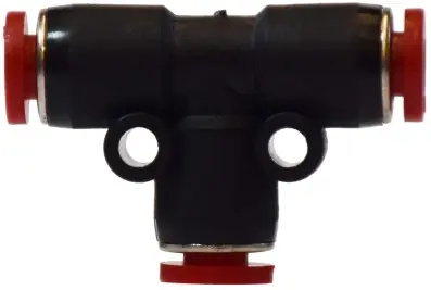 Midland Metal 20610 Union Tee, 4 mm Push-In Tube x 4 mm Push-In Tube x 4 mm Push-In Tube, Composite Factory Price