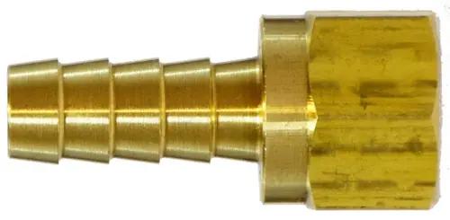 Low Price Midland Metal 32106 Swivel Adapter, 3/8 in Hose x 1/2 in 45 deg Flared Female, Brass