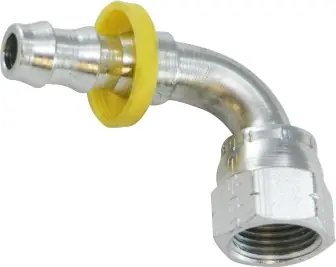 Midland Metal 30486 90 deg Elbow, 3/4 in Push-On Hose Barbed x 3/4 in Female SAE 45 deg/37 deg JIC Swivel Holiday Sale