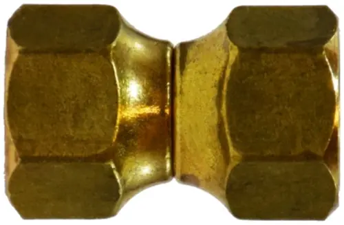 Midland Metal 10484L Forged Swivel, SAE 45 Deg Flare, 1/2 Lp Female Flare Swivel Union, Brass Fittings Popular