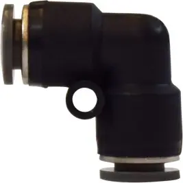 Midland Metal 20154C 90 deg Union Elbow, 1/2 in Push-In Tube x 1/2 in Push-In Tube, Composite Popular